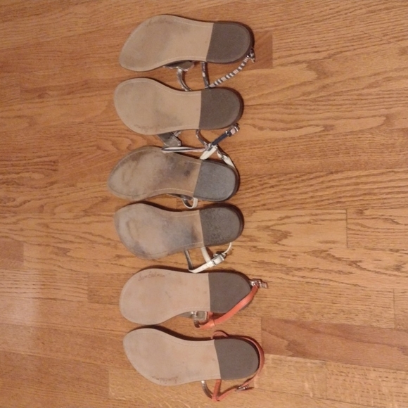 3 size 11 Sam Edelman Gigi t strap sandals bundle - Picture 2 of 2